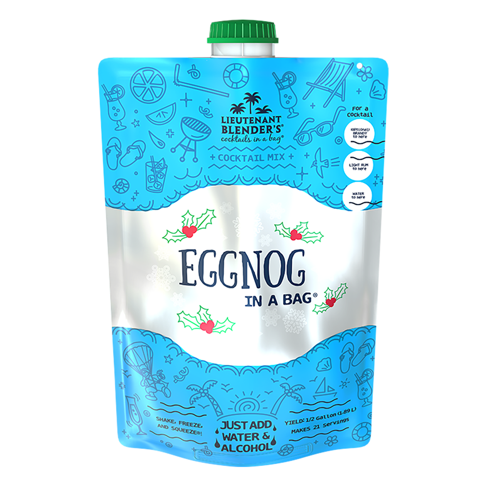 Eggnog in a Bag – Lieutenant Blender Cocktail Mixes