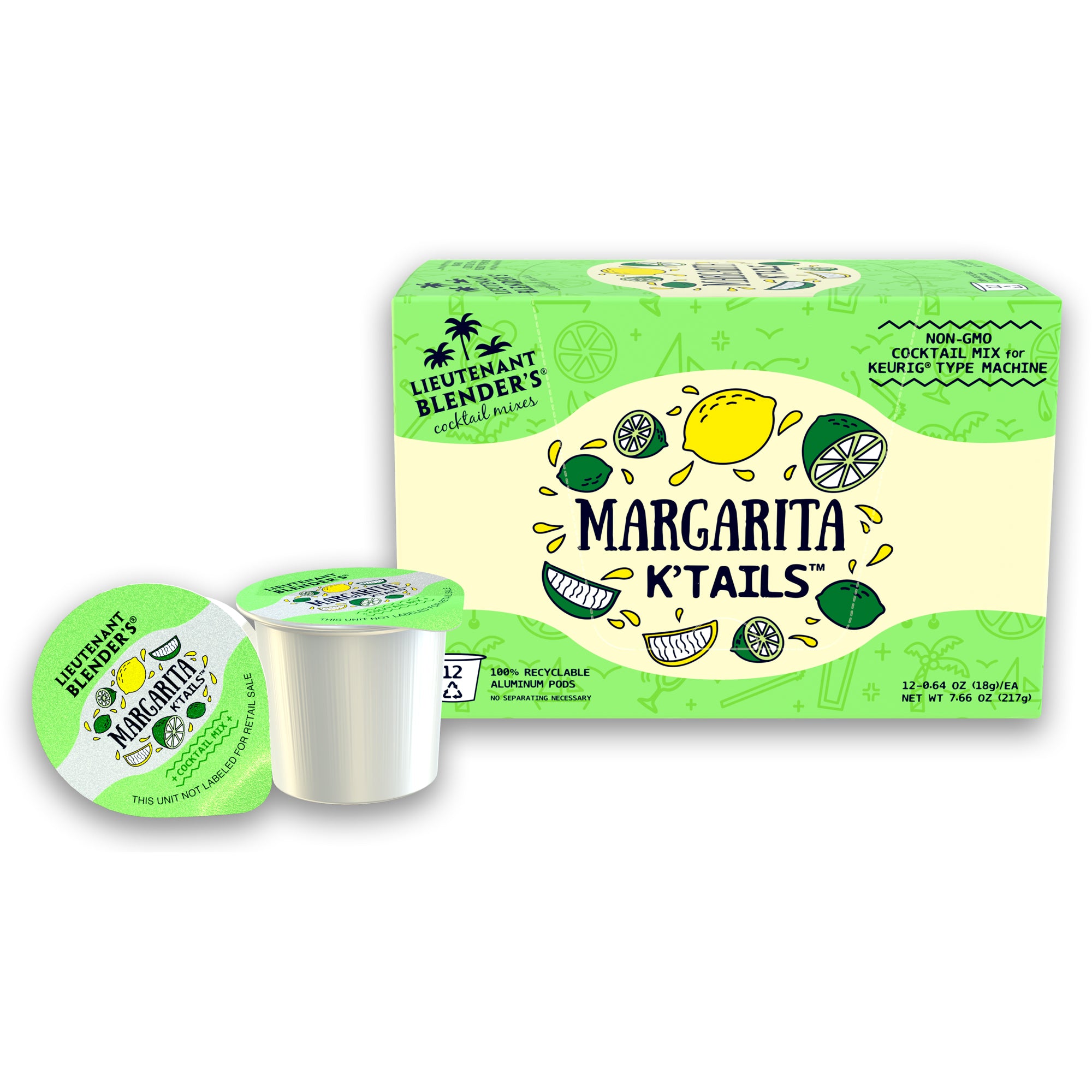 Margarita K'Tails – Lieutenant Blender Cocktail Mixes