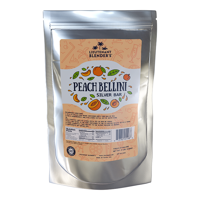 Peach Bellini Silver Bar