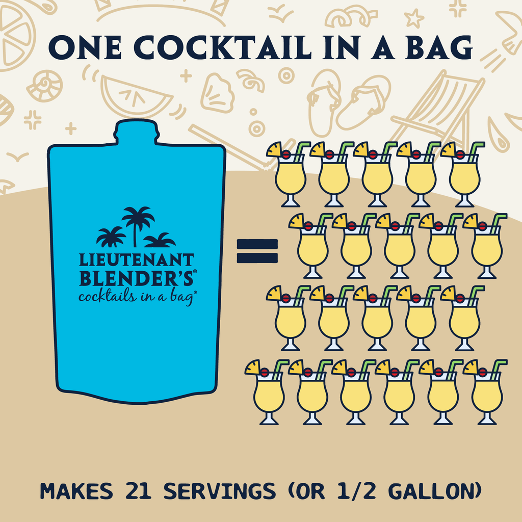 Pina Colada in a Bag