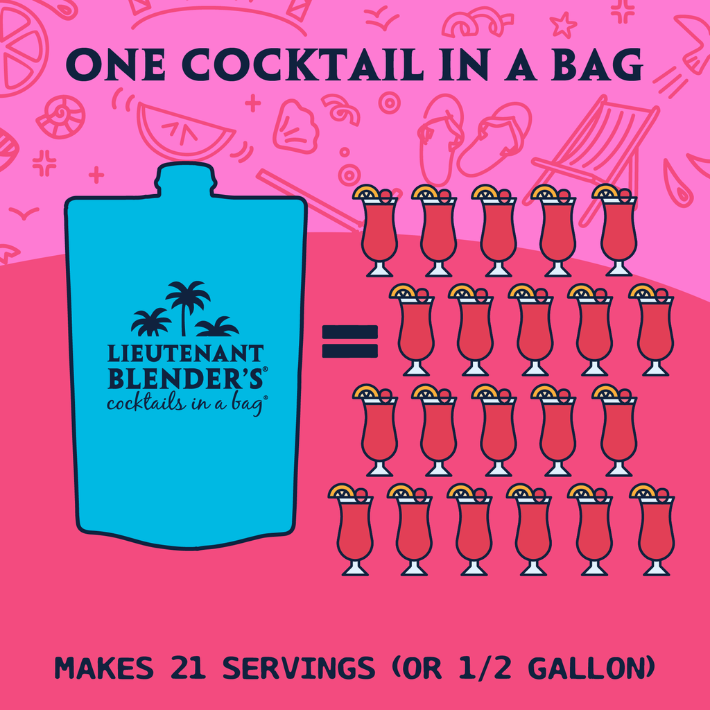 Strawberry Daiquiri in a Bag