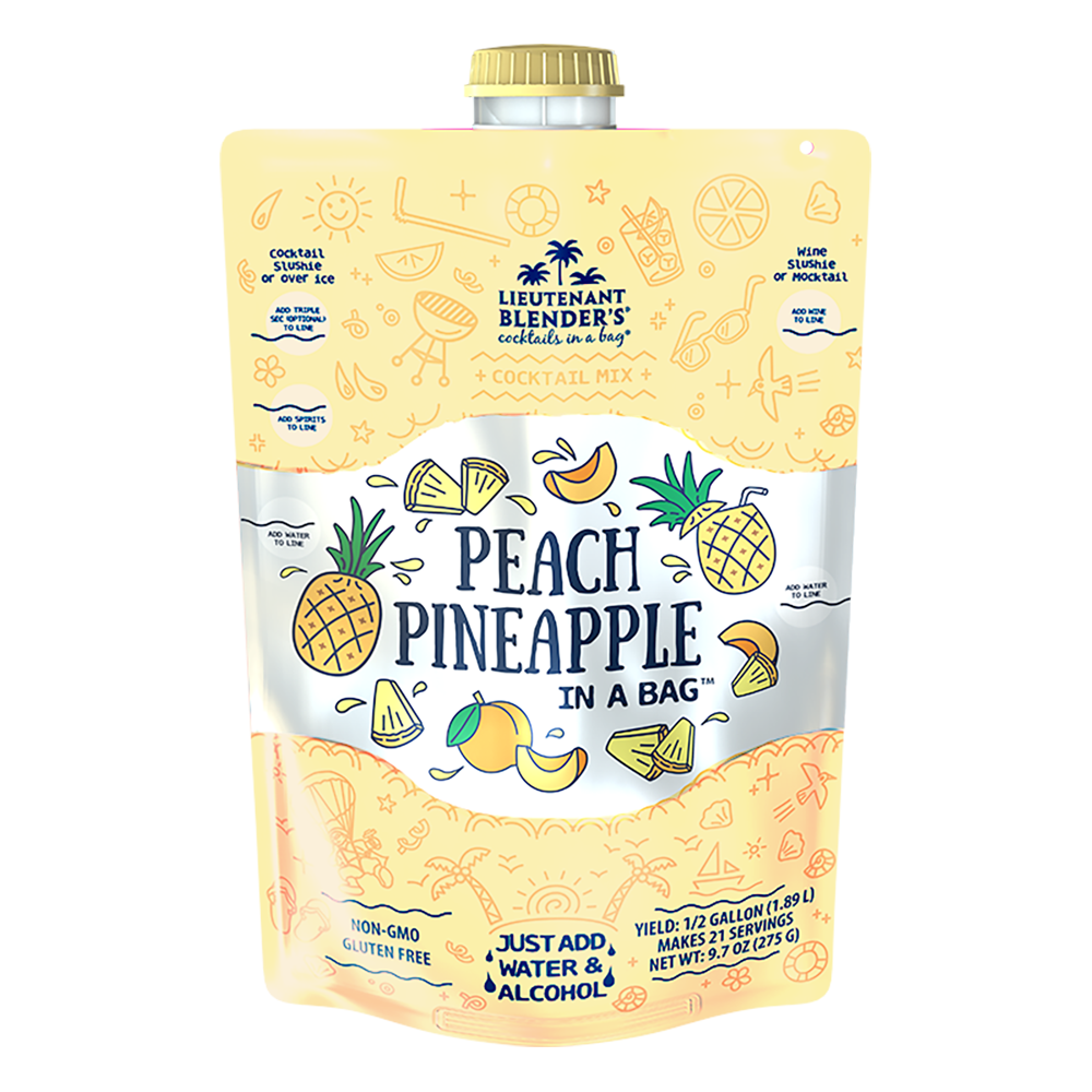 Peach Pineapple in a Bag