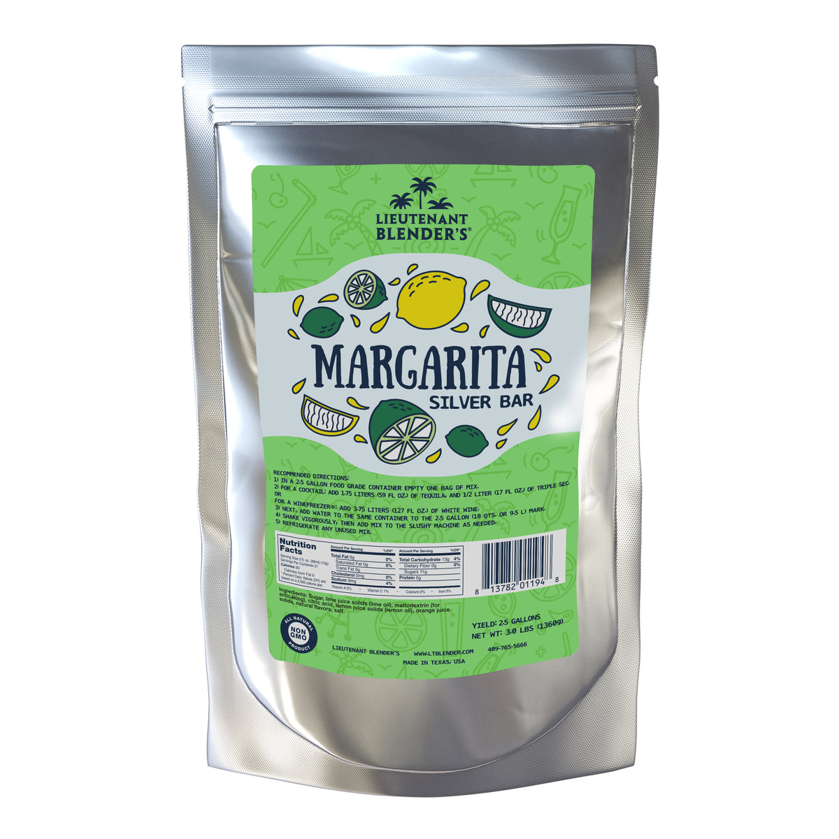Margarita Silver Bar